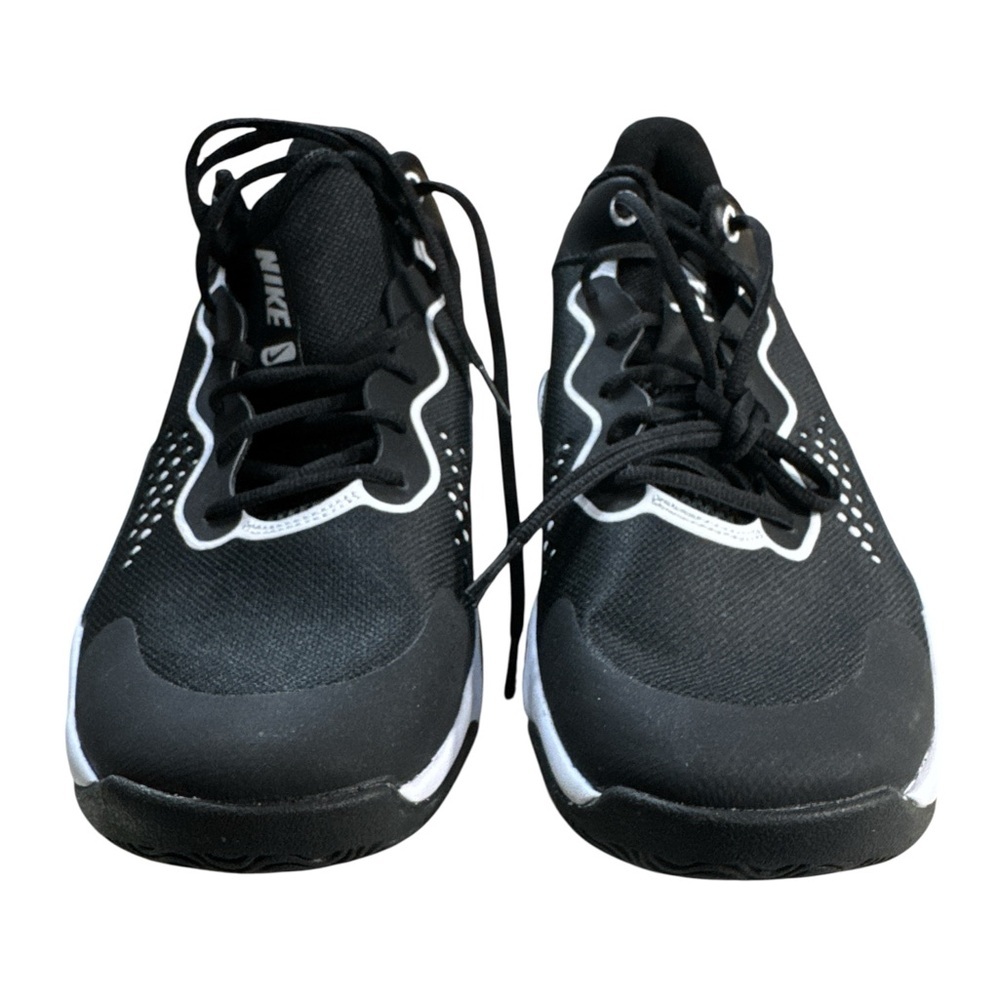 Nike Fly By Mid 3 Black and White Sneakers - Size 12 - Picture 5 of 9
